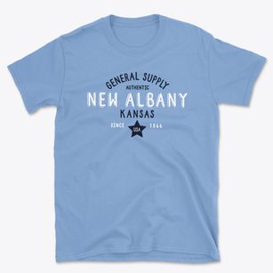 New Albany Kansas General Supply Basic T-Shirt