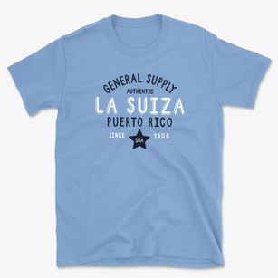 La Suiza Puerto Rico General Supply Basic T-Shirt