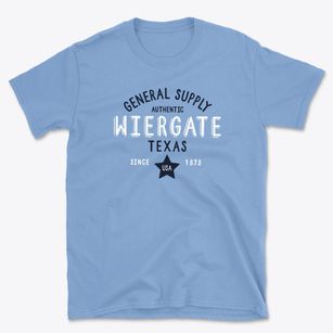 Wiergate Texas General Supply Basic T-Shirt