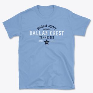 Dallas Crest Tennessee General Supply Basic T-Shirt
