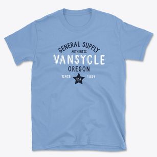 Vansycle Oregon General Supply Basic T-Shirt