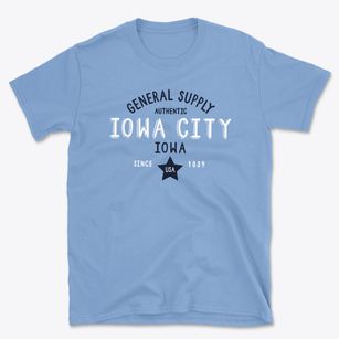 Iowa City Iowa General Supply Basic T-Shirt
