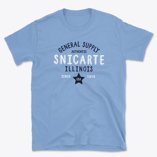 Snicarte Illinois General Supply Basic T-Shirt