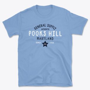 Pooks Hill Maryland General Supply Basic T-Shirt