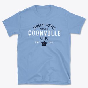 Coonville Ohio General Supply Basic T-Shirt