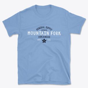 Mountain Fork Arkansas General Supply Basic T-Shirt