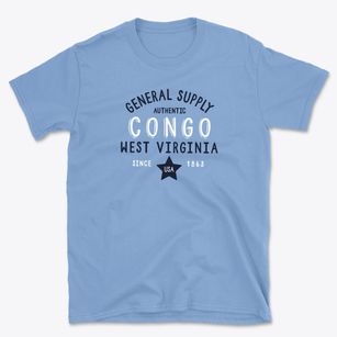 Congo West Virginia General Supply Basic T-Shirt