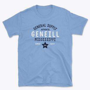 Geneill Mississippi General Supply Basic T-Shirt