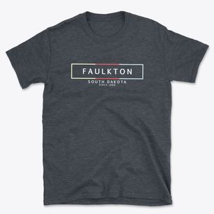 Faulkton South Dakota Artbox Basic T-Shirt