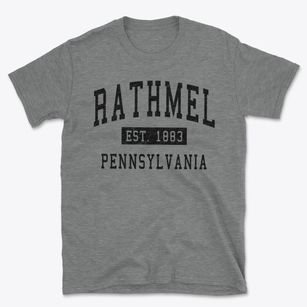 Rathmel Pennsylvania Classic Established Basic T-Shirt