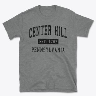 Center Hill Pennsylvania Classic Established Basic T-Shirt