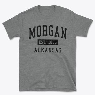 Morgan Arkansas Classic Established Basic T-Shirt