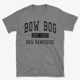 Bow Bog New Hampshire Classic Established Basic T-Shirt
