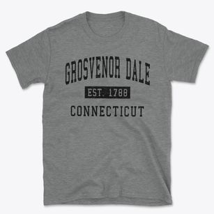 Grosvenor Dale Connecticut Classic Established Basic T-Shirt