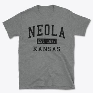 Neola Kansas Classic Established Basic T-Shirt