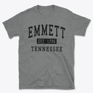 Emmett Tennessee Classic Established Basic T-Shirt