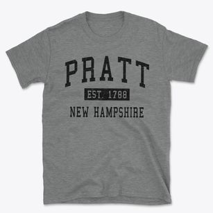 Pratt New Hampshire Classic Established Basic T-Shirt