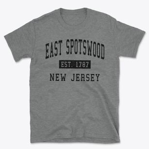 East Spotswood New Jersey Classic Established Basic T-Shirt