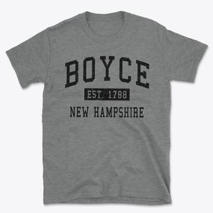 Boyce New Hampshire Classic Established Basic T-Shirt