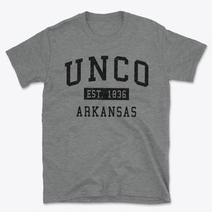 Unco Arkansas Classic Established Basic T-Shirt
