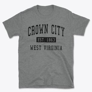 Crown City West Virginia Classic Established Basic T-Shirt