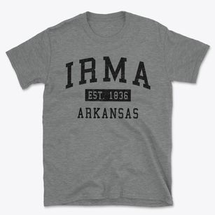 Irma Arkansas Classic Established Basic T-Shirt