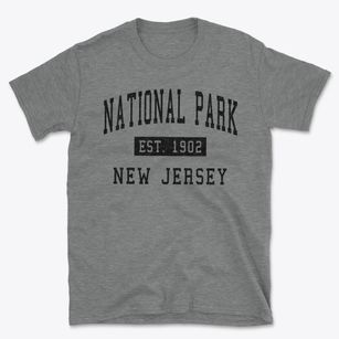 National Park New Jersey Classic Established Basic T-Shirt