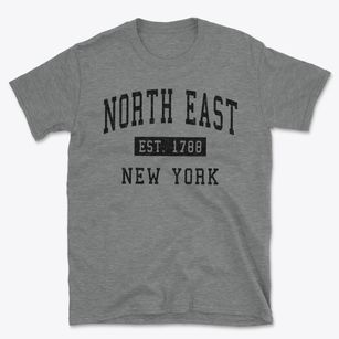 North East New York Classic Established Basic T-Shirt