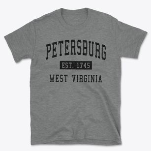 Petersburg West Virginia Classic Established Basic T-Shirt