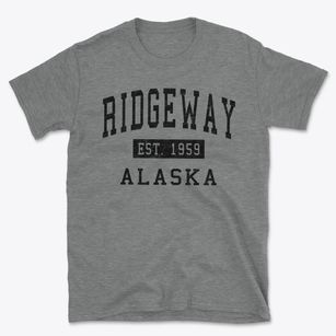 Ridgeway Alaska Classic Established Basic T-Shirt