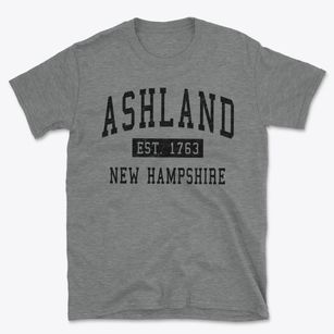 Ashland New Hampshire Classic Established Basic T-Shirt