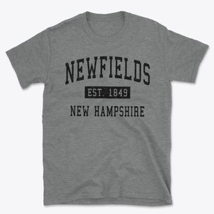 Newfields New Hampshire Classic Established Basic T-Shirt
