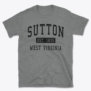 Sutton West Virginia Classic Established Basic T-Shirt
