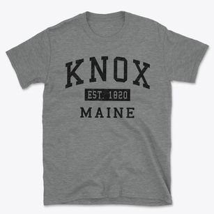 Knox Maine Classic Established Basic T-Shirt