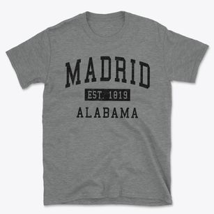 Madrid Alabama Classic Established Basic T-Shirt