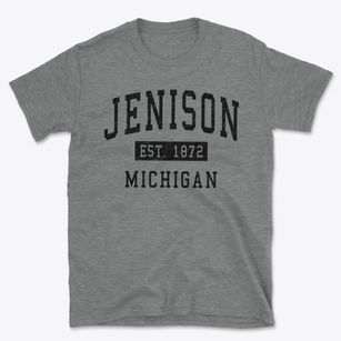 Jenison Michigan Classic Established Basic T-Shirt