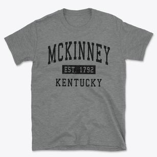 Mckinney Kentucky Classic Established Basic T-Shirt
