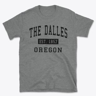 The Dalles Oregon Classic Established Basic T-Shirt