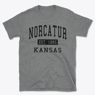 Norcatur Kansas Classic Established Basic T-Shirt