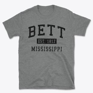 Bett Mississippi Classic Established Basic T-Shirt
