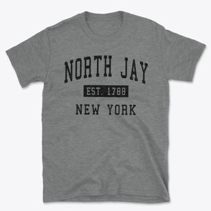North Jay New York Classic Established Basic T-Shirt