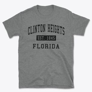 Clinton Heights Florida Classic Established Basic T-Shirt