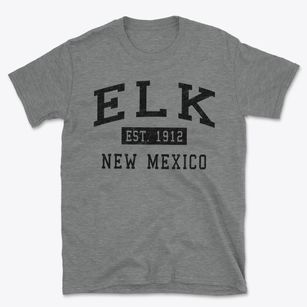 Elk New Mexico Classic Established Basic T-Shirt