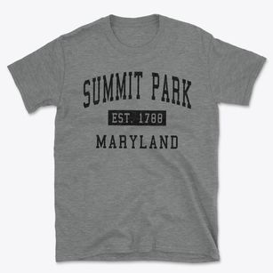 Summit Park Maryland Classic Established Basic T-Shirt