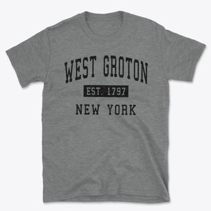 West Groton New York Classic Established Basic T-Shirt