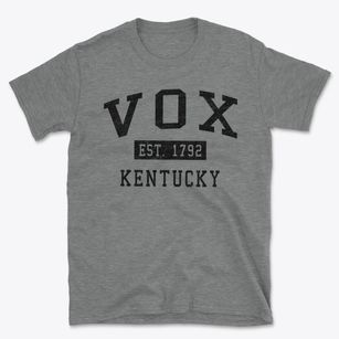 Vox Kentucky Classic Established Basic T-Shirt