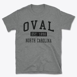 Oval North Carolina Classic Established Basic T-Shirt