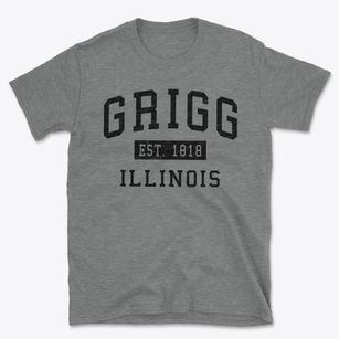 Grigg Illinois Classic Established Basic T-Shirt