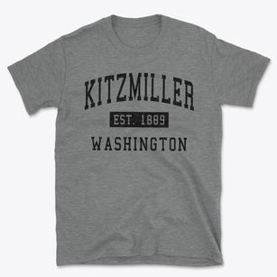 Kitzmiller Washington Classic Established Basic T-Shirt