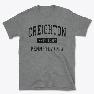 Creighton Pennsylvania Classic Established Basic T-Shirt